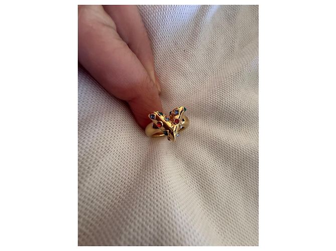 Anello Louis Vuitton Oro Acciaio 49 fr D'oro - vista 5