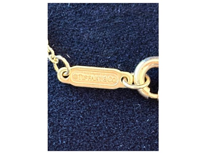Tiffany & Co Collana Doppio Cuore Tiffany and Co D'oro - vista 2