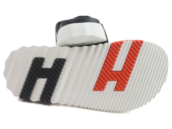 Infradito in pelle TechnoSandal di Hermès Nero - vista 5