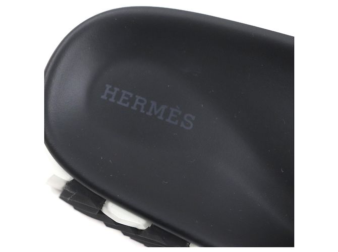 Infradito in pelle TechnoSandal di Hermès Nero - vista 8