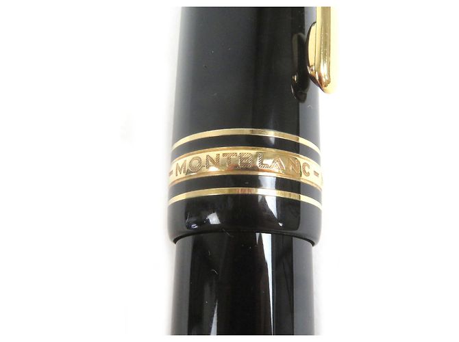 Montblanc Meisterstück Au750 Füllfederhalter Schwarz - Ansicht 6