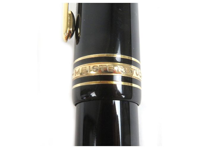 Montblanc Meisterstück Au750 Füllfederhalter Schwarz - Ansicht 7