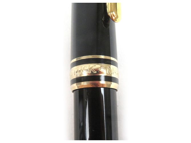 Montblanc Meisterstück 14K Füllfederhalter Schwarz - Ansicht 9
