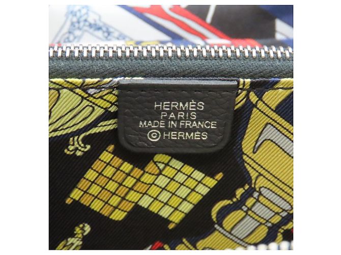 Hermès Hermes Azap Evercolor Wallet Blue - view 13