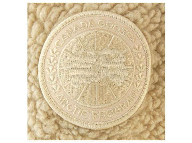 Autre Marque Canada Goose MEDINA HOODY Blouson Beige - vista 7