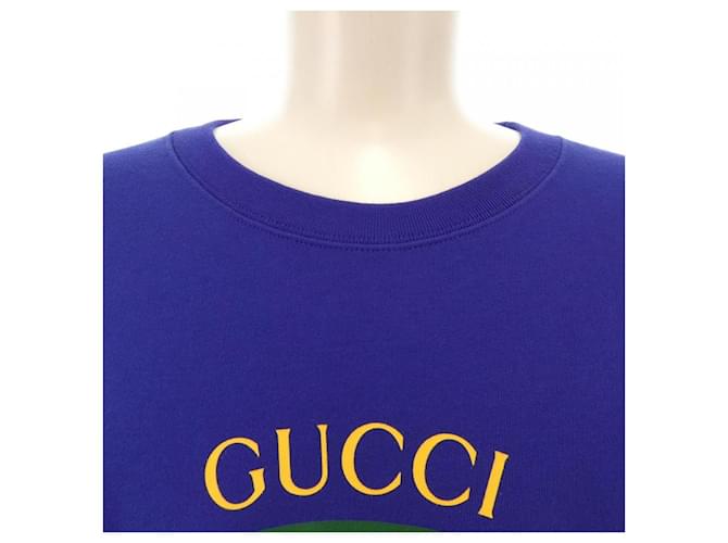 Sudadera de algodón Gucci Azul Azul marino - vista 5