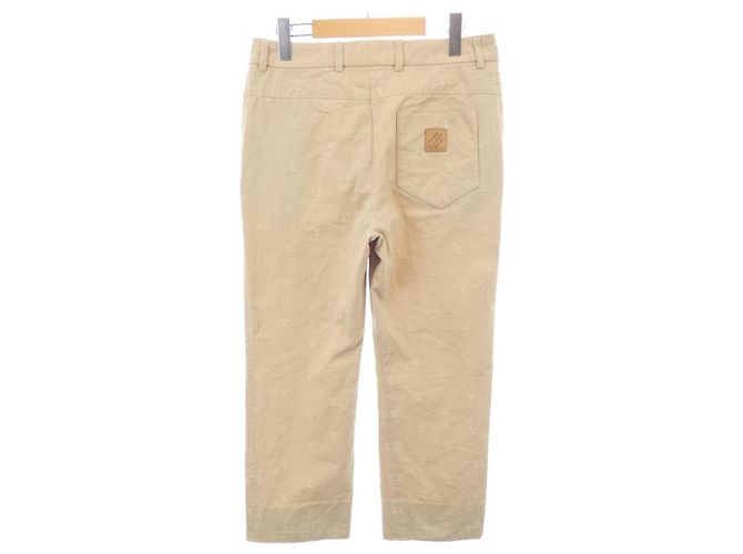 Pantalones Louis Vuitton Beige - vista 2