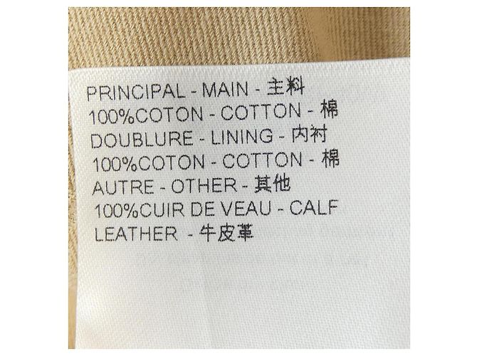 Pantalones Louis Vuitton Beige - vista 3