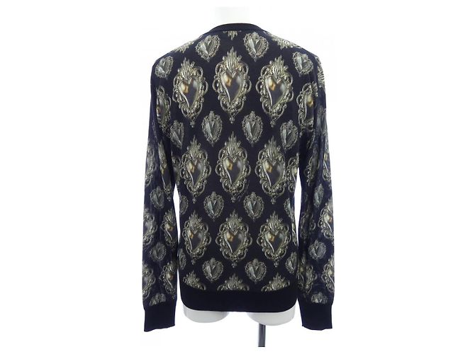 Dolce & Gabbana Dolce&Gabbana 100% Seda Tejida Negro - vista 2