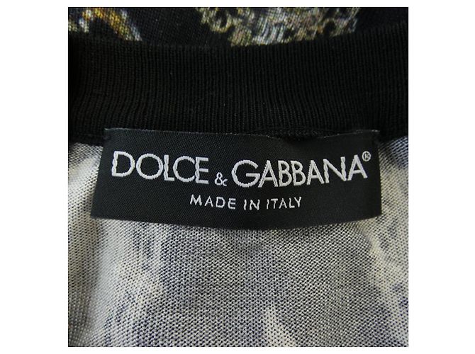 Dolce & Gabbana Dolce&Gabbana 100% Seda Tejida Negro - vista 4