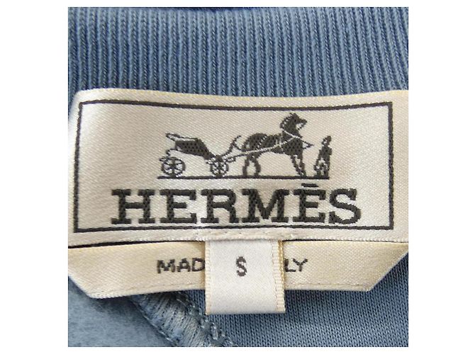 Hermès Moletom de algodão Hermes Azul - vista 4