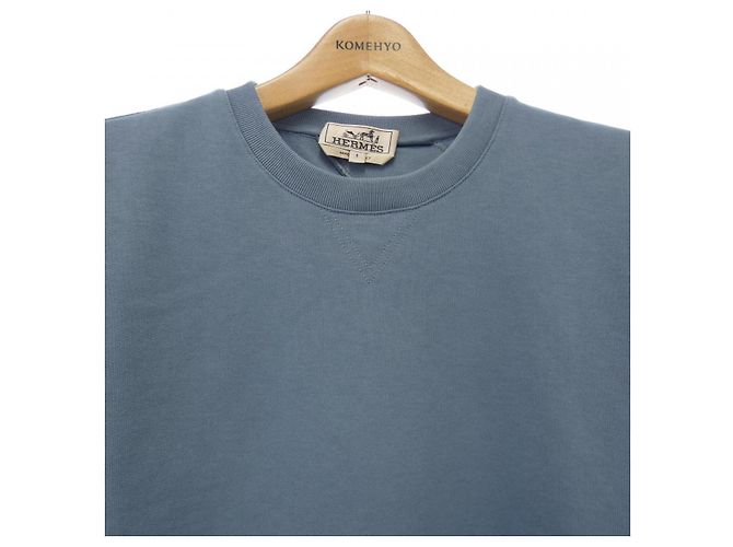Hermès Moletom de algodão Hermes Azul - vista 5