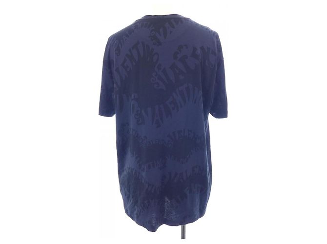 Camiseta Valentino Negro Azul marino - vista 2