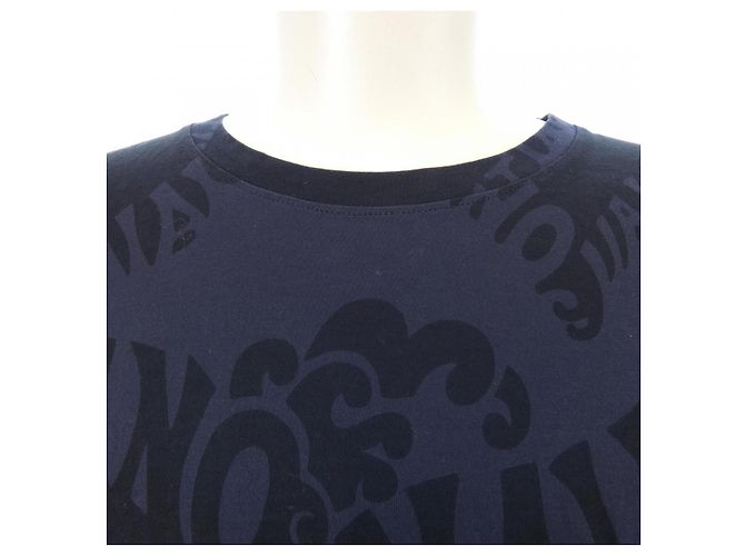 Camiseta Valentino Negro Azul marino - vista 5