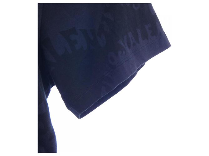 Camiseta Valentino Negro Azul marino - vista 6