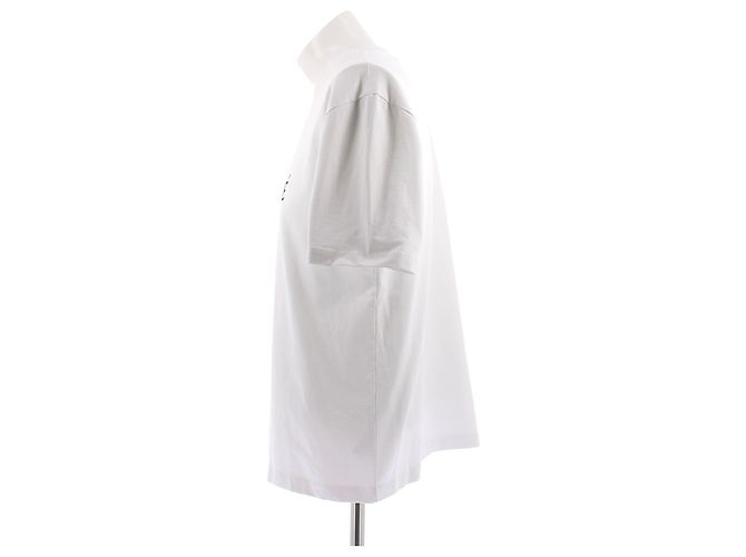 Autre Marque T-shirt in cotone bianco MAISON KITSUNÉ - vista 4