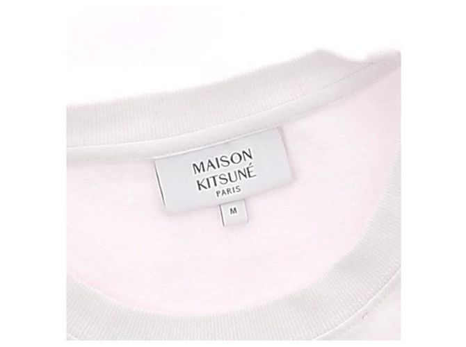 Autre Marque T-shirt in cotone bianco MAISON KITSUNÉ - vista 5