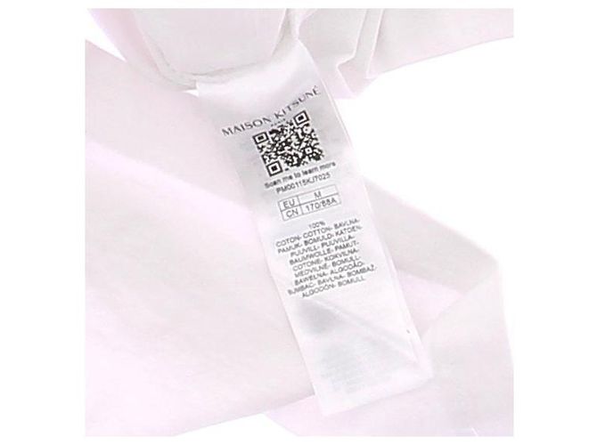 Autre Marque T-shirt in cotone bianco MAISON KITSUNÉ - vista 6