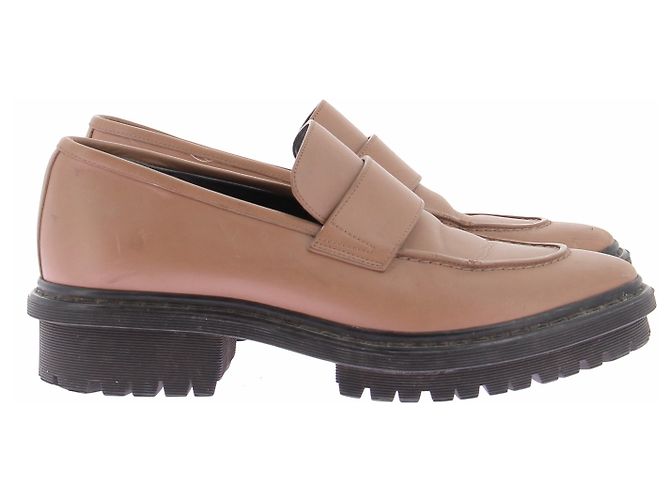 Balenciaga Mocassini cammello in pelle Marrone - vista 2