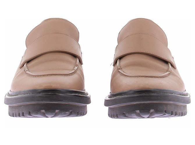 Balenciaga Mocassini cammello in pelle Marrone - vista 4
