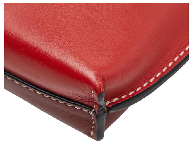 Borsa a tracolla Loewe Anagram Gate Pocket Marrone Rosso - vista 4