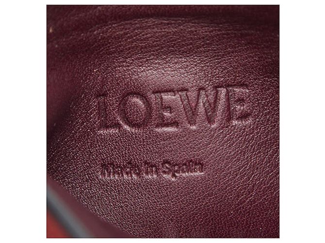 Borsa a tracolla Loewe Anagram Gate Pocket Marrone Rosso - vista 9
