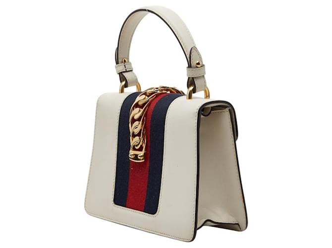Borsa mini Sylvie di Gucci Bianco - vista 2