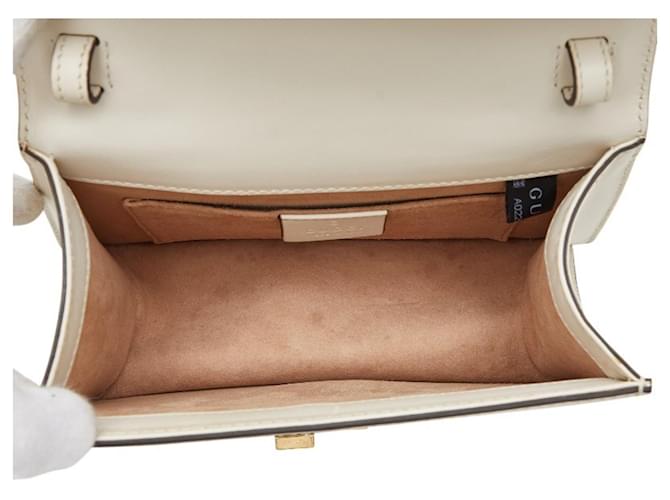 Borsa mini Sylvie di Gucci Bianco - vista 9
