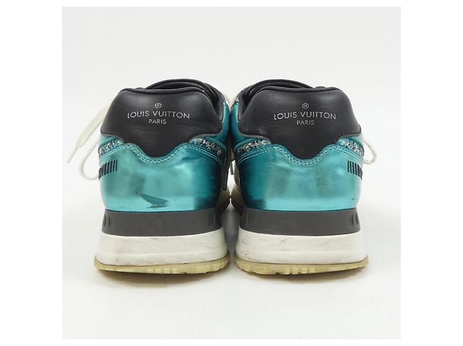 Sneakers Run Away di Louis Vuitton Bianco Verde - vista 5
