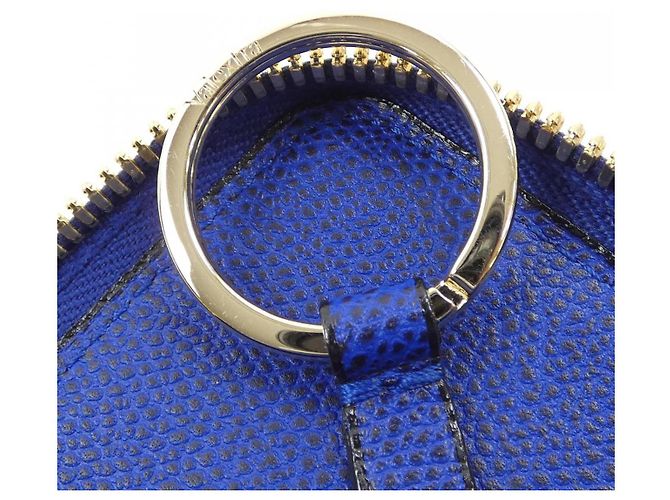 Billetera de piel de ternera suave Valextra Azul - vista 6