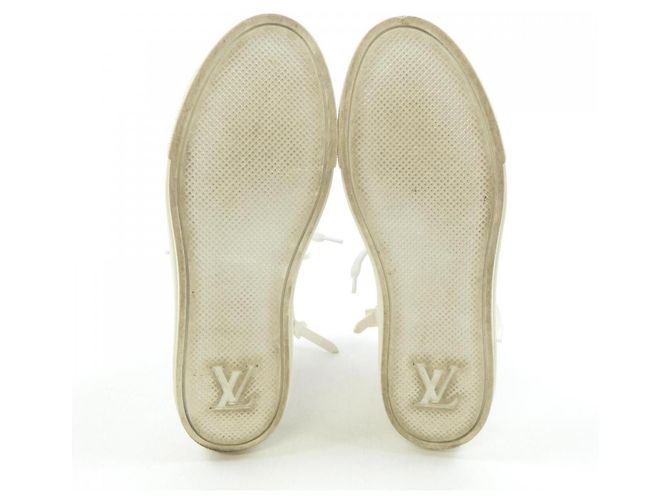 Sneakers Stellar Line Louis Vuitton Rosa Bianco - vista 4