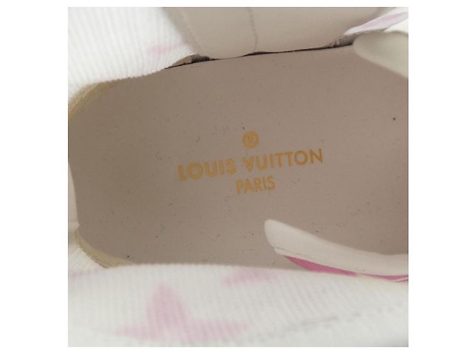 Sneakers Stellar Line Louis Vuitton Rosa Bianco - vista 6