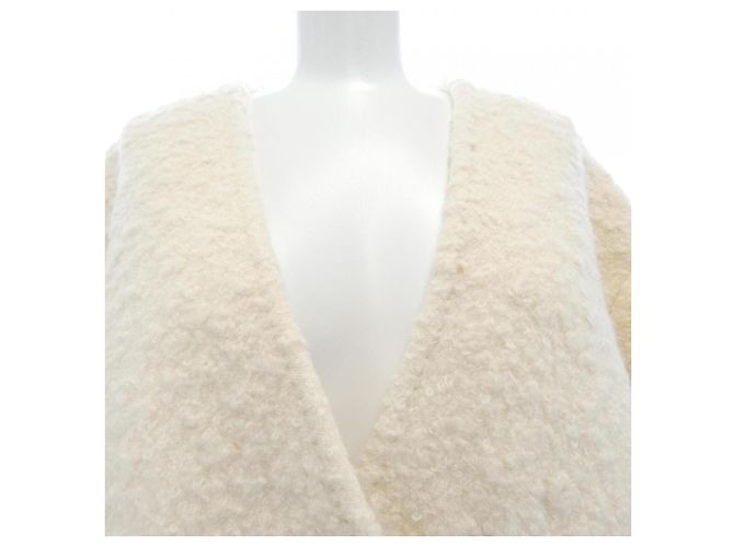 Autre Marque Drawer Wool Coat Beige - view 5