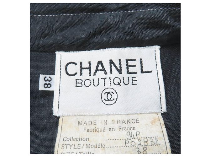Conjunto de Linho COCO Mark da Chanel Cinza - vista 10