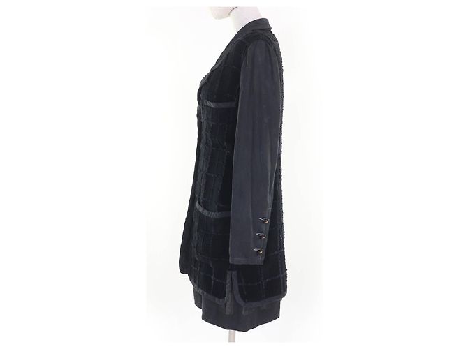 Conjunto de Linho COCO Mark da Chanel Cinza - vista 2