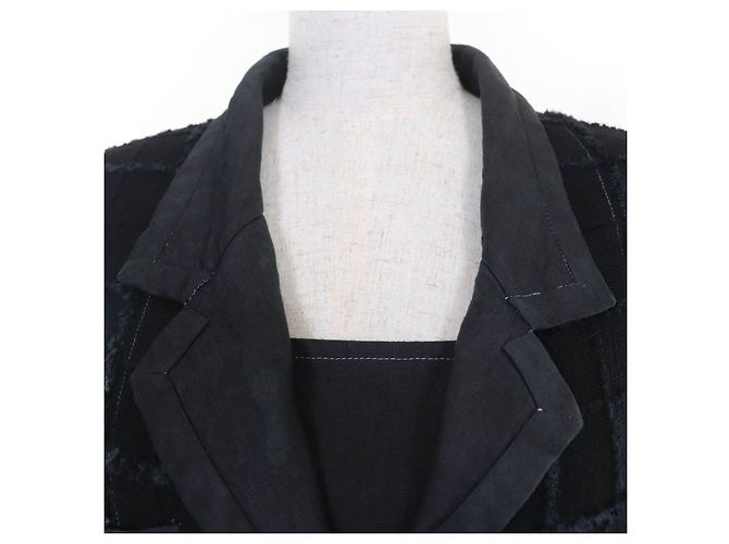 Conjunto de Linho COCO Mark da Chanel Cinza - vista 4