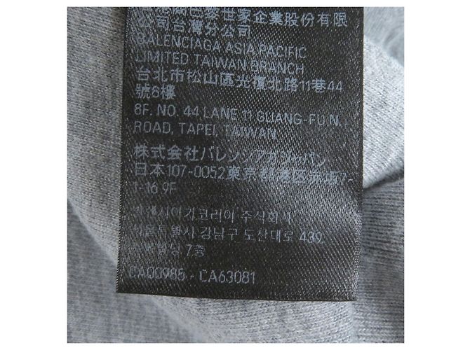 Balenciaga Boxing Lined Hoodie Grau - Ansicht 10