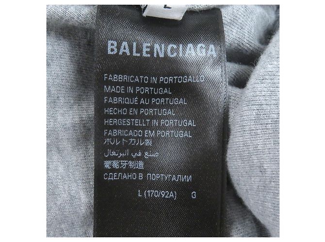 Balenciaga Boxing Lined Hoodie Grau - Ansicht 6