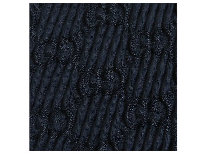Saia de rayon com padrão GG da Gucci Preto - vista 6