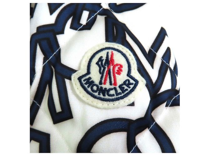Moncler AIN Polyester Down Jacket White Cream - view 6