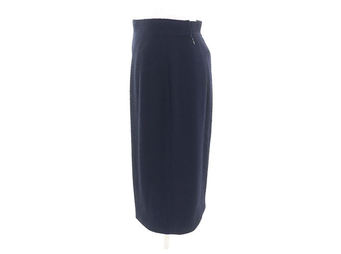 Terno de Lã Chanel BOUTIQUE Azul Azul marinho - vista 7