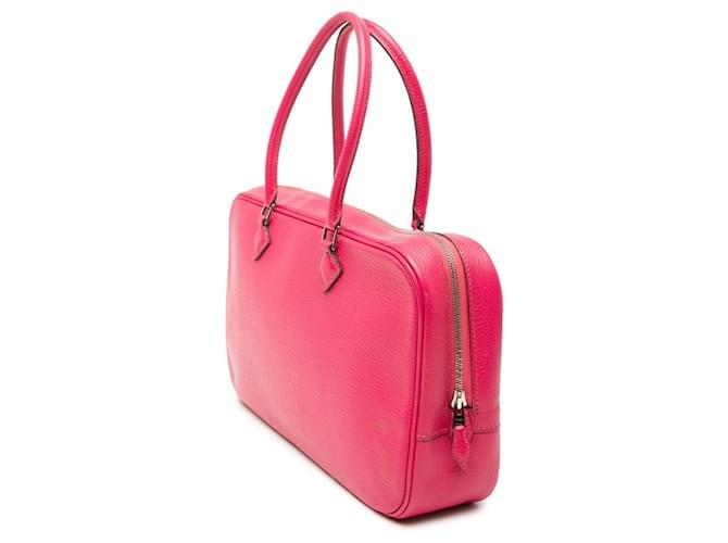 Borsa Hermès Plume Elan 28 Rosa - vista 2