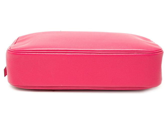 Borsa Hermès Plume Elan 28 Rosa - vista 3