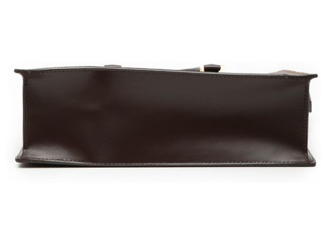Borsa Tote Louis Vuitton Damier Venice PM Marrone - vista 3
