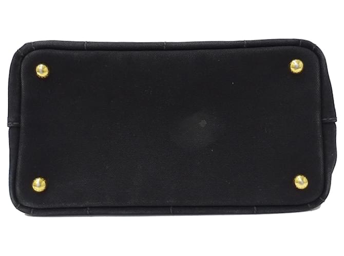 Prada Canapa Mini-Handtasche Schwarz - Ansicht 3