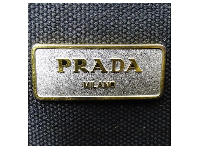 Prada Canapa Mini-Handtasche Schwarz - Ansicht 6