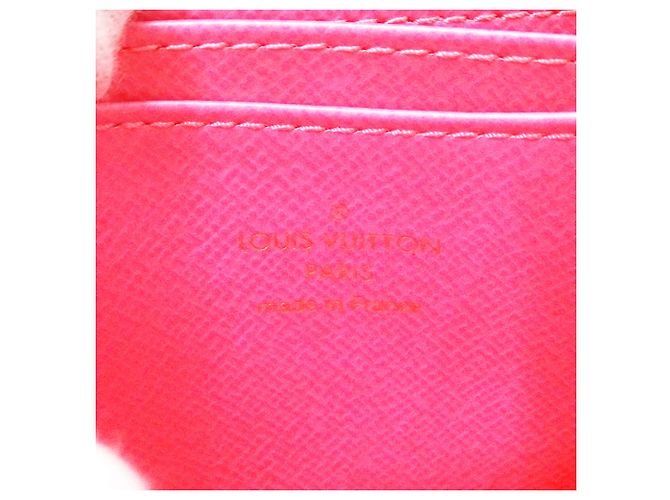 Monedero Monogram Graffiti Louis Vuitton Castaño Rosa Fucsia Monograma - vista 5