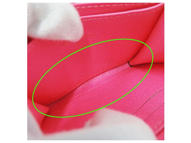 Monedero Monogram Graffiti Louis Vuitton Castaño Rosa Fucsia Monograma - vista 6