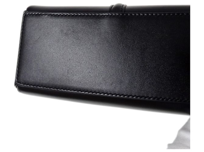 Céline Borsa in pelle nera Celine Nero - vista 9