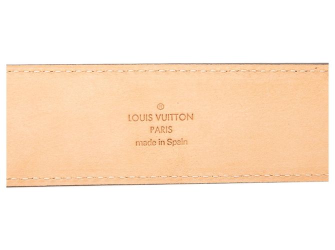LV Initials Monogram Gürtel von Louis Vuitton Braun - Ansicht 4